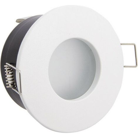 Spot encastrable GU10 50W blanc 4000K IP65 pour cuisines et salles de bain – Installation rapide avec connecteur – SP50RIP65BCW (1/5)