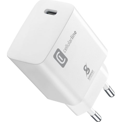 Peter Jäckel 60006 chargeur d'appareils mobiles Smartphone, Tablette Blanc Secteur Intérieure