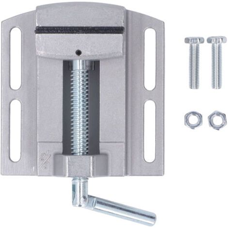 Étau de serrage pour perceuse, robuste, dispositif de serrage pour l’usinage du bois, support de fraiseuse, support de table de travail, plage de serrage de 0 à 70 mm