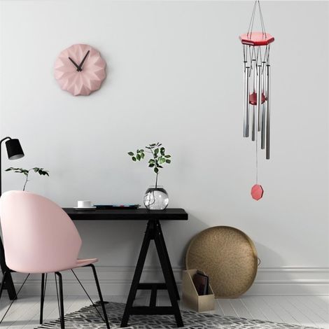 Carillons éoliens d'extérieur, ornements de jardin, décoration intérieure, carillons éoliens suspendus en métal (1/5)