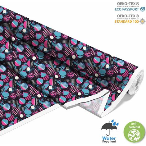 TESSUTI DECORATIVI PER ESTERNI OXFORD - Motivo Geometrico I DX3177 (1/5)