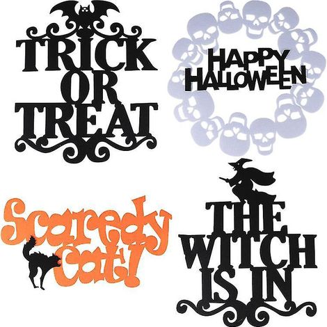 3-teiliges Hängeanhänger-Set für Halloween-Dekorationen
