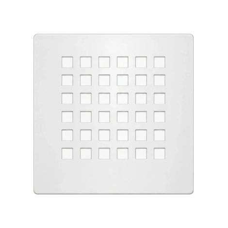 Griglia inox per piatti doccia in eco-stone bianca bianca BARBOTTINA