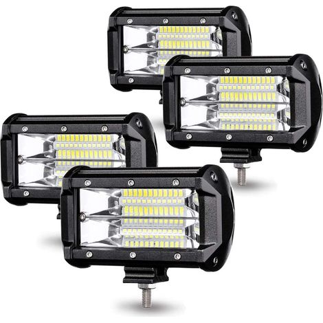 Projecteur Seul Projecteur de travail à LED 472W Lampe de travail LED tout-terrain carrés Lampe de travail Feux Auxiliaires IP67 NAIZY (1/5)