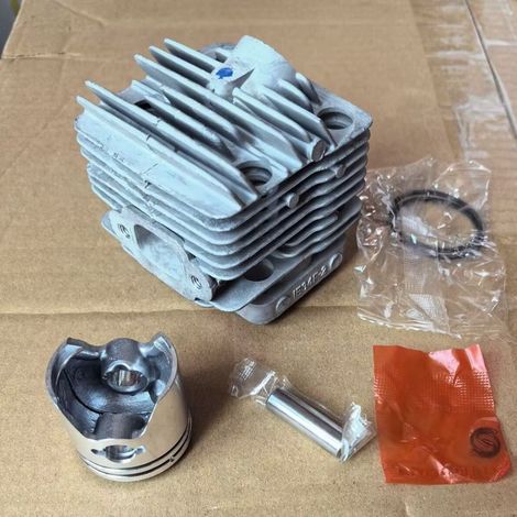 Cylindre Zenoah CG260 BC260 G26 1E34F (34 mm), diamètre du cylindre 34 mm, convient aux débroussailleuses Komatsu CG260/BC260. (1/4)