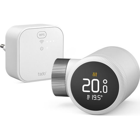 Tado Intelligente X testa termostatica connessa bianca (1/5)