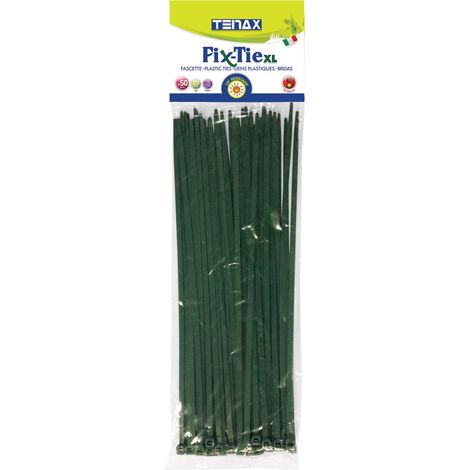 Fascette fix-tie verde 29 cm (1/2)