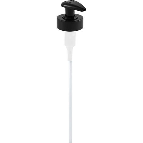 Dosierpumpe für Soßenflaschen – Praktisches Küchenaccessoire aus schwarzem Kunststoff – Durchmesser 3,4 cm (1/5)