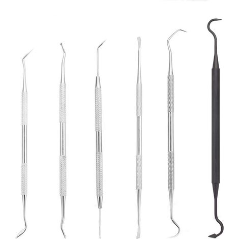 9 brosses nylon double extrémité avec anneau – Nettoyage de canalisations et tubes – Brosse multifonction pour armes de chasse et atelier (1/3)