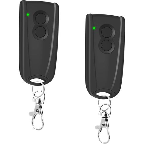 Émetteur manuel compatible avec l'ouvre-porte de garage 433,92 MHz RSC2 Transmission du signal stable, apprentissage facile, fonction stable, finition durable (1/5)