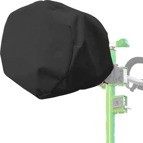 Housse moteur débroussailleuse noire pour coupe bordure taille haie tronçonneuse perche protection poussière durable universelle (1/5)