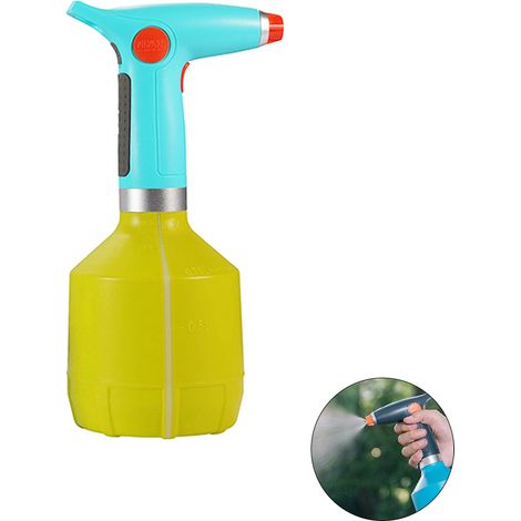 Vaporisateur électrique pour plantes d'intérieur, vaporisateur portatif avec bec réglable, idéal pour les fleurs et les plantes d'intérieur. (1/5)