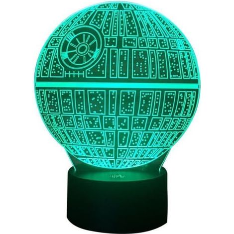 3D Lampes Illusions Optiques,7Models Touch Control Optique LED Illusion Night Light avec câble de charge pour Home Decor, enfants (1/4)