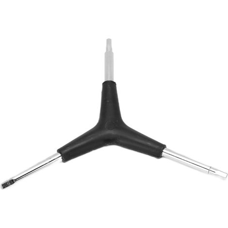 Clé en Y multifonction en acier inoxydable, outil 3 en 1 pour vélo, moto et réparations mécaniques (1/5)
