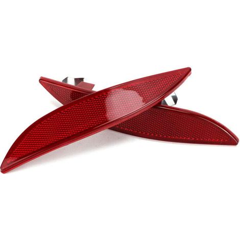 Pair of rear bumper reflectors 265650004R spare parts for Megane III Fluence (1/5)