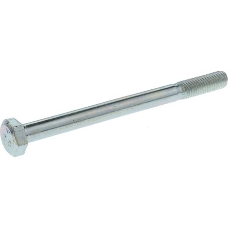 Vis à tête hexagonale, Acier Passivé, zinc, M8 x 100mm ( Prix pour Boîte de 50 )