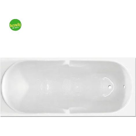 Vasca da bagno ad incasso in vetroresina modello lis cm.170x70 GLASS