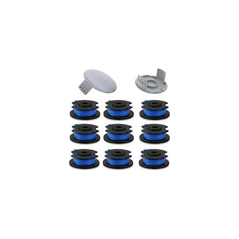 Lot de 11 bobines de rechange pour coupe-bordure Ryobi – Compatible avec Ryobi One + AC14RL3A – ABS haute qualité (1/5)