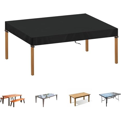 Garden Table Cover 150 x 90 x 15 cm Outdoor Table Top Cover (1/3)