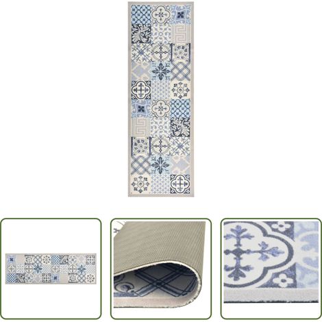 vidaXL Mosaik - Küchenbodenmatte Waschbar Mosaik 45x150 cm (1/5)