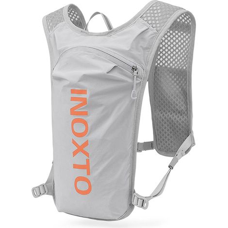 5-Liter-Outdoor-Laufrucksack, ultraleichte Sportweste zum Radfahren, atmungsaktive orangefarbene Fahrradtasche für Damen und Herren