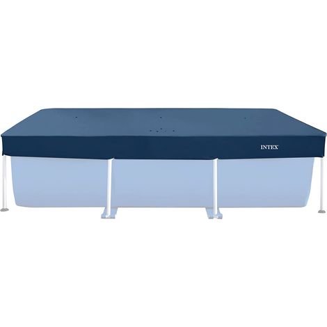 Poolabdeckung 260 x 160 cm Rechtwinklig PVC und PP INTEX (1/6)