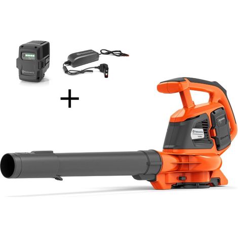Souffleur Aspirateur Husqvarna 120iBV Pack batterie + chargeur