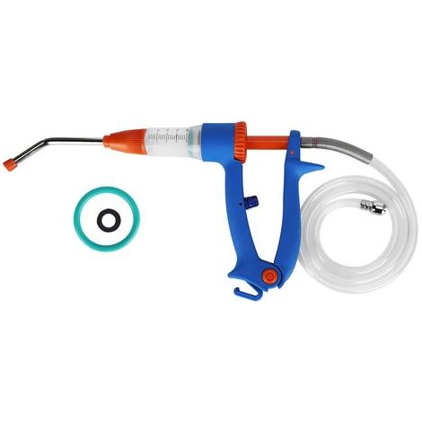 20 ml Injecteur de vaccin continu réglable Utilisation vétérinaire d'injection d'alimentation automatique (1/5)