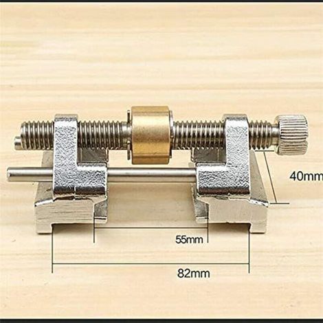 Guide d'affûtage,En acier inoxydable,Serrage sur le côté Angle fixe,Avec rouleau en laiton pour ciseaux à bois,burin plat,Largeur 0.8 et 8.2 cm (1/3)