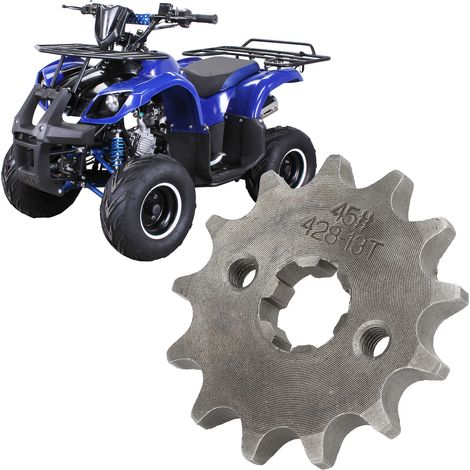 Pignon moteur avant 428 13T 17 mm pour motos tout-terrain et quads de 50 à 160 cm3 (1/5)