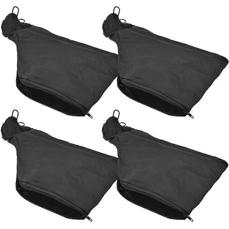 Sac à poussière noir avec fermeture éclair, 4 pièces, compatible scie à onglets modèle 255, collecteur de sciure robuste, accessoire de rechange durable (1/5)