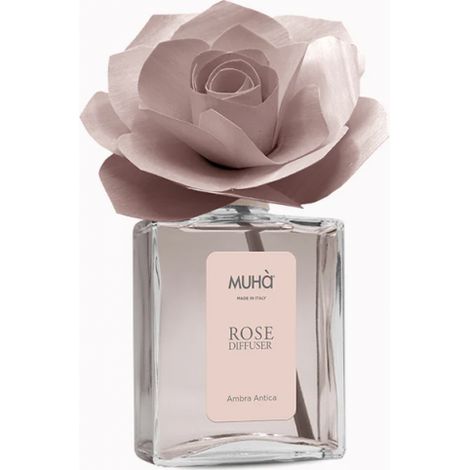 Muhà Profumatore Diffusore Rose Ambra Antica 200 Ml