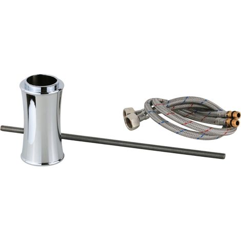 Kit prolunga trasformazione rubinetto lavabo tipo alto in colore cromo Gattoni Orta KTP100/27C0  Cromo