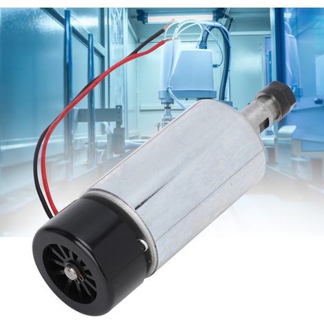 12-48VDC Gravierspindel, 300W gebürstete Hochgeschwindigkeitsspindel, luftgekühlt (1/5)