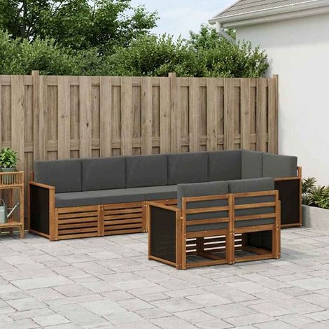 vidaXL Sofagarnituren Massivholz Akazie (1/5)