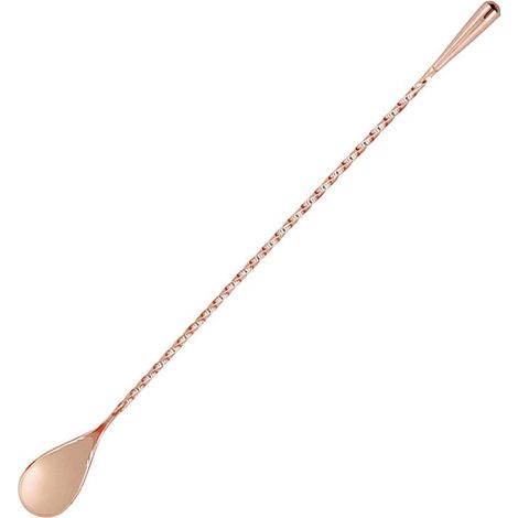 Cuillère à boire en acier inoxydable - Or rose-Online Store (1/5)