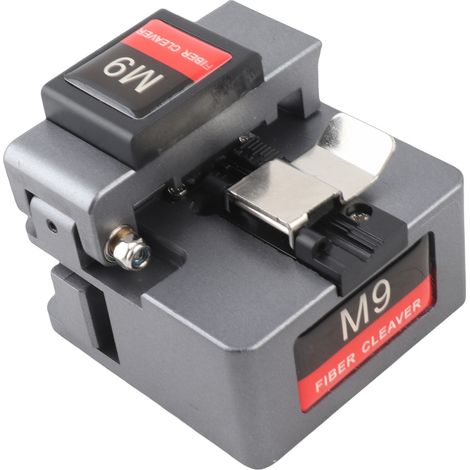 Coupe-fibre optique M9 automatique rappel lame 3-en-1 haute précision pour câble fibre verre acier tungstène aluminium (1/5)