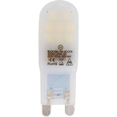 LED G9 2W - BLANC FROID 6000K (1/2)