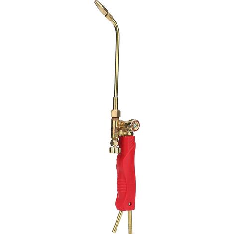 Torche de soudage à gaz miniature H01-2, type injection laiton, oxygène, 30 cm (1/5)