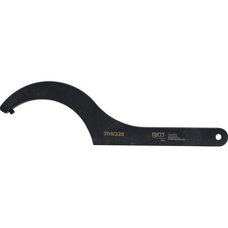 Cle À ergot À tenon din1810b - dtail : 205 - 220 mm