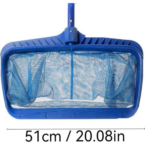 Accessoires de piscine (L)Épuisette de nettoyage de piscine, épuisette à feuilles, filet à mailles, accessoires de nettoyage professionnels pour piscine (1/5)