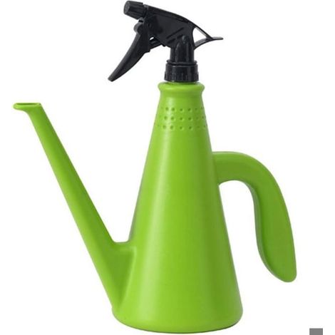 Arrosoir portable 2 en 1 brume fine et bec verseur pour la maison, le jardinage et le nettoyage(Vert)-Fei Yu (1/5)