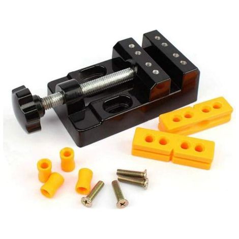 Mini étau de table - Petit étau de table - Outils de sculpture fixes pour bijoux, artisanat, bracelet (1/4)