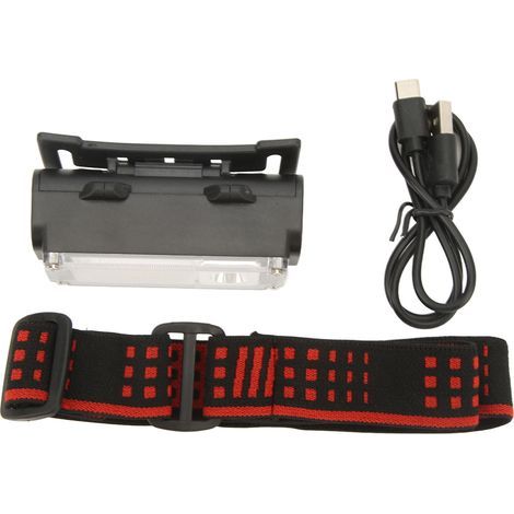 Lampe frontale rechargeable USB multifonction pour camping, pêche et cyclisme (1/4)