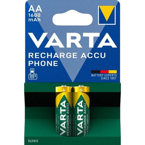 Varta - accu rechargeable telephone - aaa / hr03 550mah bls 2