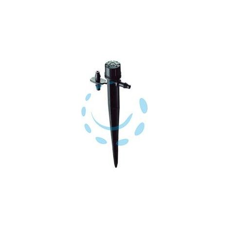 GOCCIOLATORE-ASPERSORE CON PUNTALE PER MICROIRRIGAZIONE - 360° regolabile (5364)