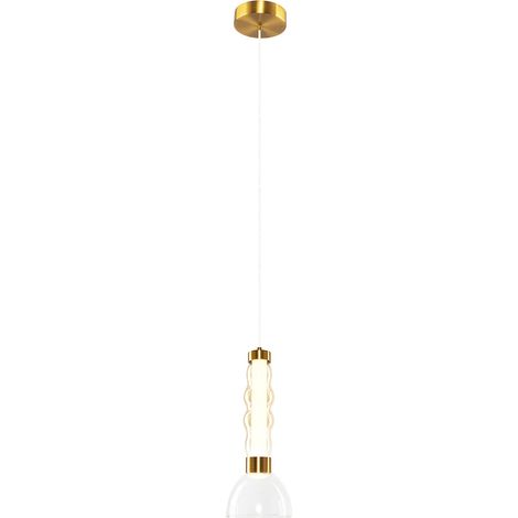 Lampada a sospensione LUCCO ambra 13W (1/5)