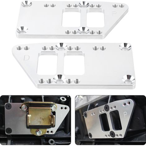 LS-Motorhalterungen aus Billet-Aluminium, Umbausatz passend für Chevelle und Camaro (1/5)