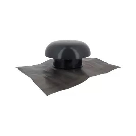 Tapa de ventilación de pizarra simple Ø160 mm NICOLL - CD16