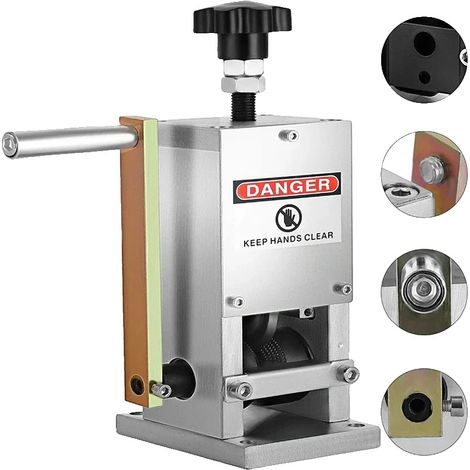 Drahtabziehmaschine, Aluminiumlegierung, 5 x 4 x 12,5 Zoll, Kompatible Drahtstärke 0,045 - 1 Zoll, Drahtstärkenbereich 0,06 - 1 Zoll, (1/5)